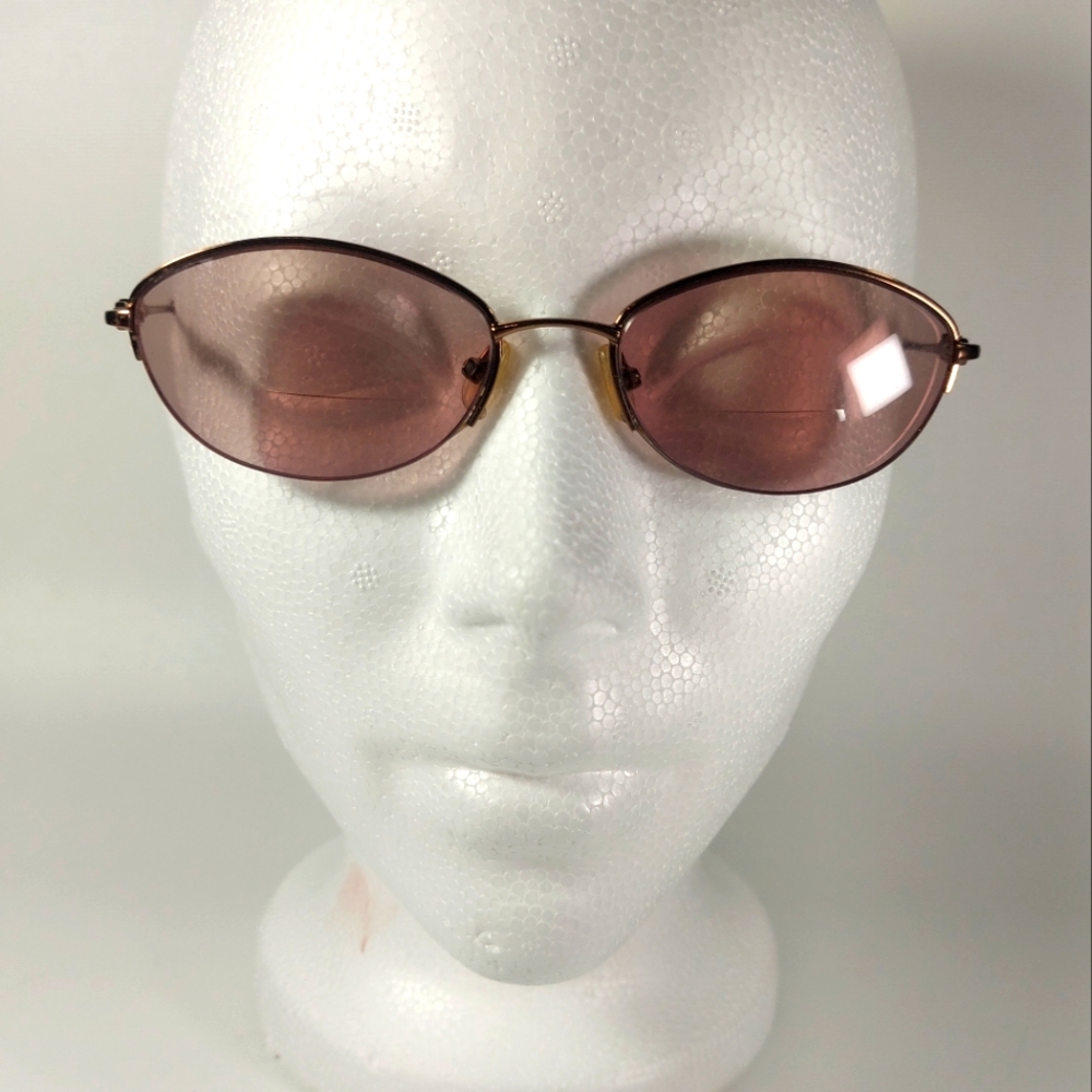 Saks Fifth Avenue 135 ORV8 Eyeglasses Rhinestones Copper